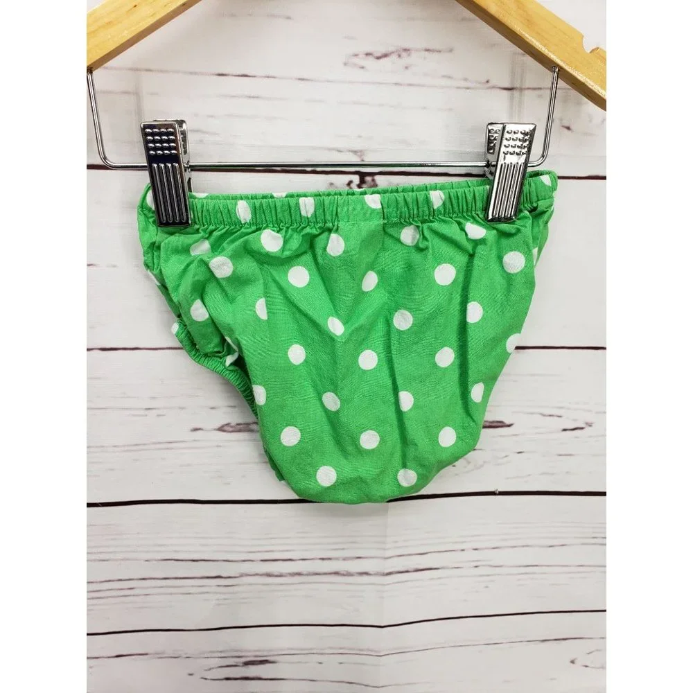 Carters 18 month Green white‎ Polka dot 2 piece toddler Dress